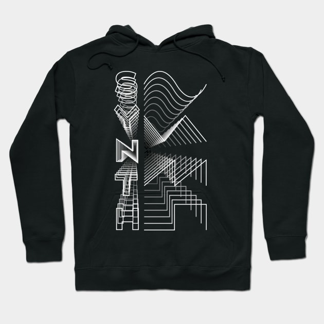 Synth Waveform Audio Analog Design Modular Gift Hoodie by star trek fanart and more